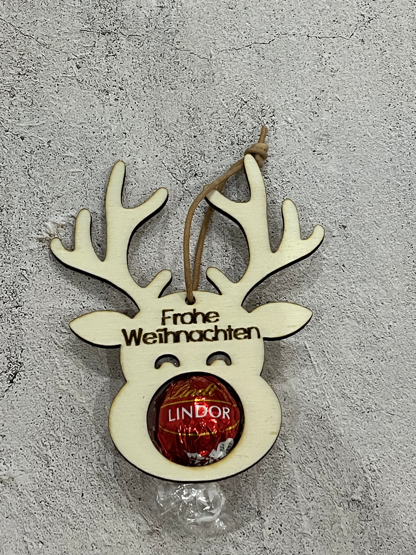 Holz Elch Personalisiert Rentier