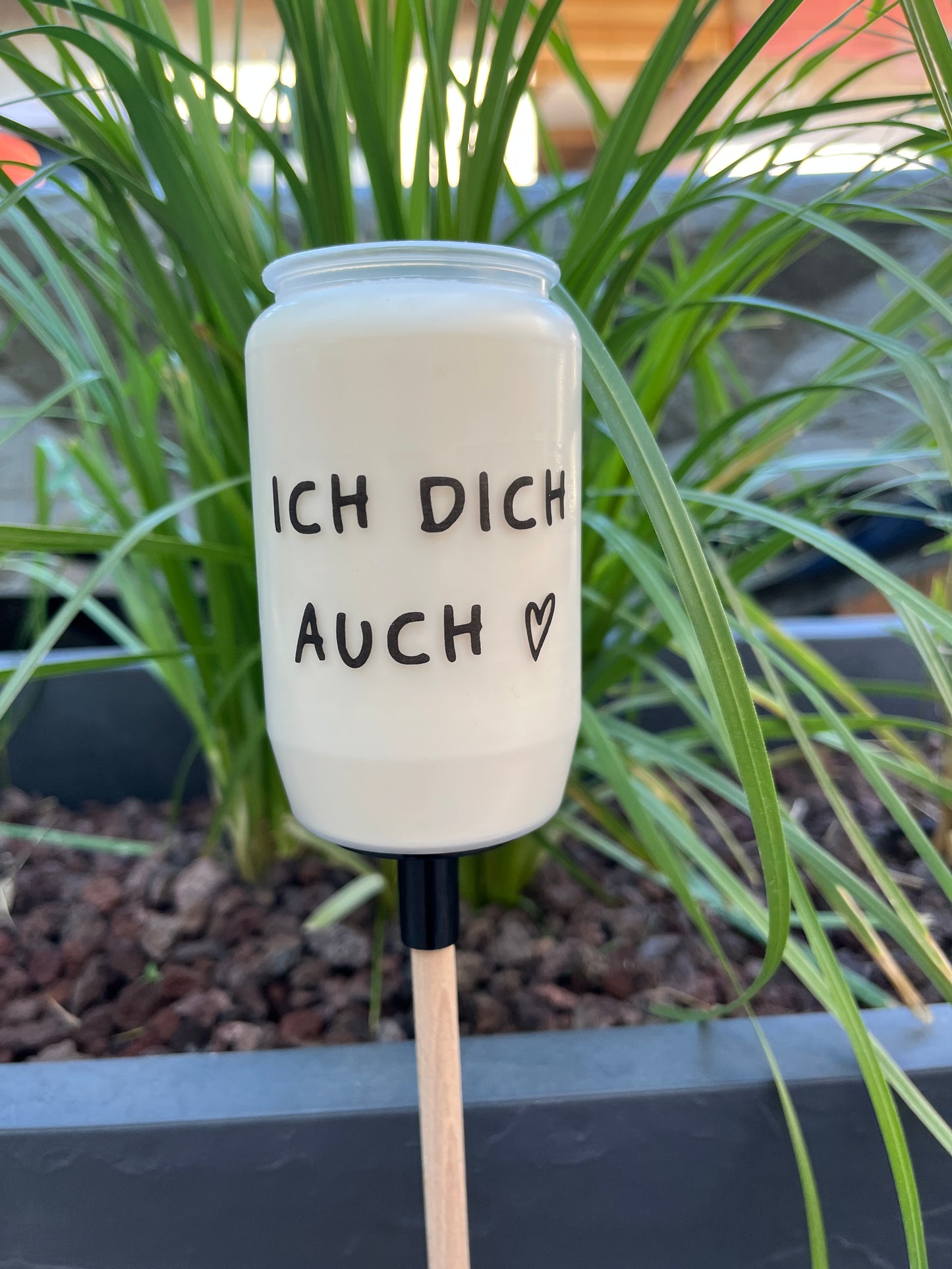 GARTENFACKEL Camping Licht Ich dich auch Ankerplatz