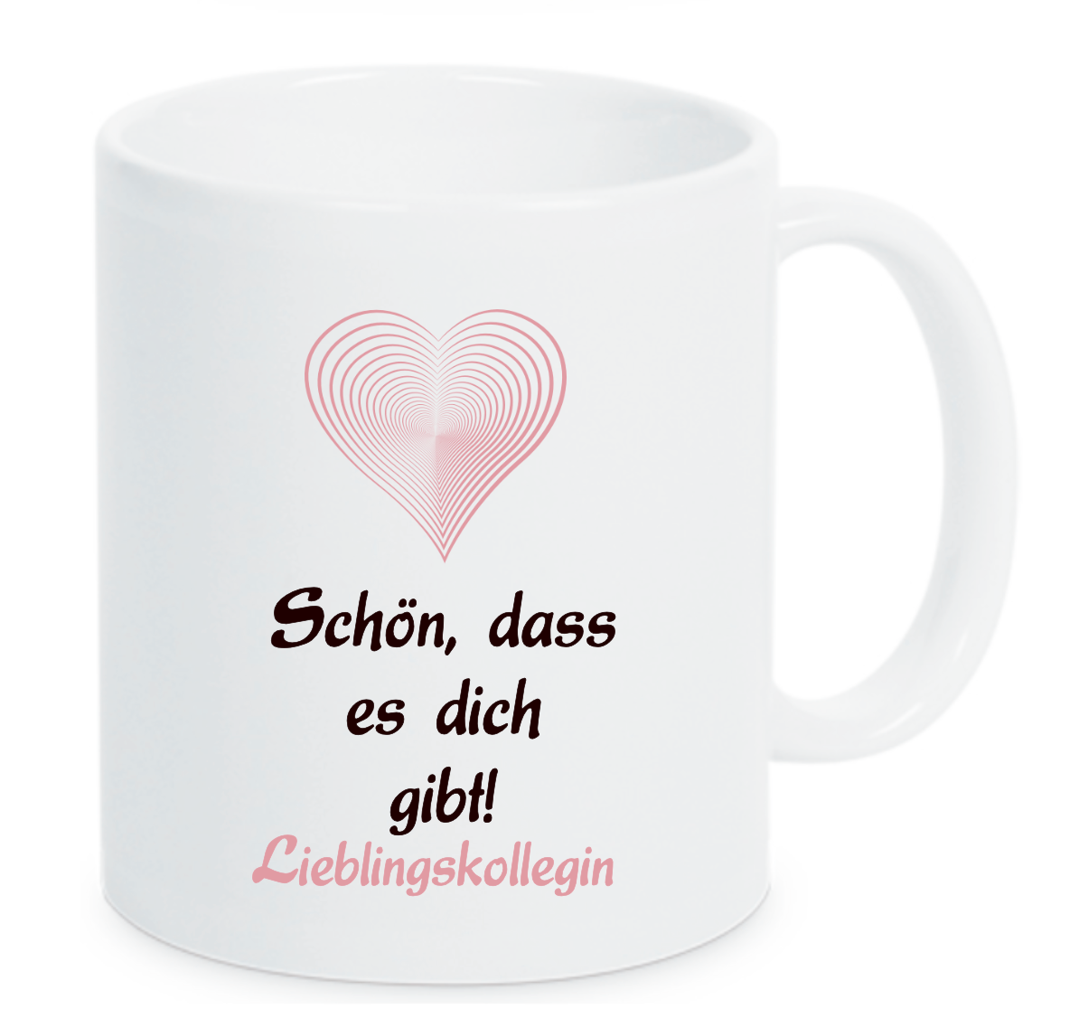 Tasse Lieblingskollegin Schön, dass es dich gibt Farbwahl