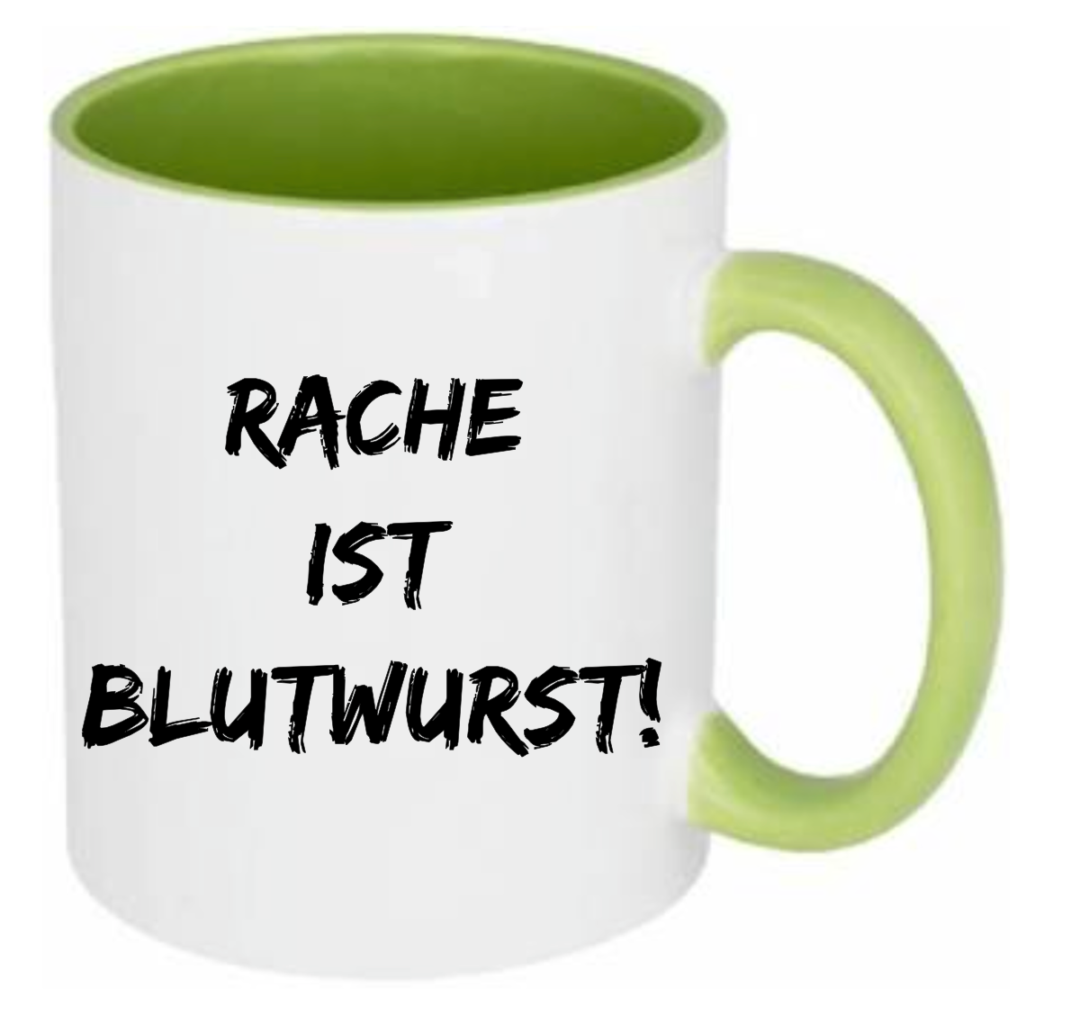 Tasse Rache ist kBlutwurst Farbwahl