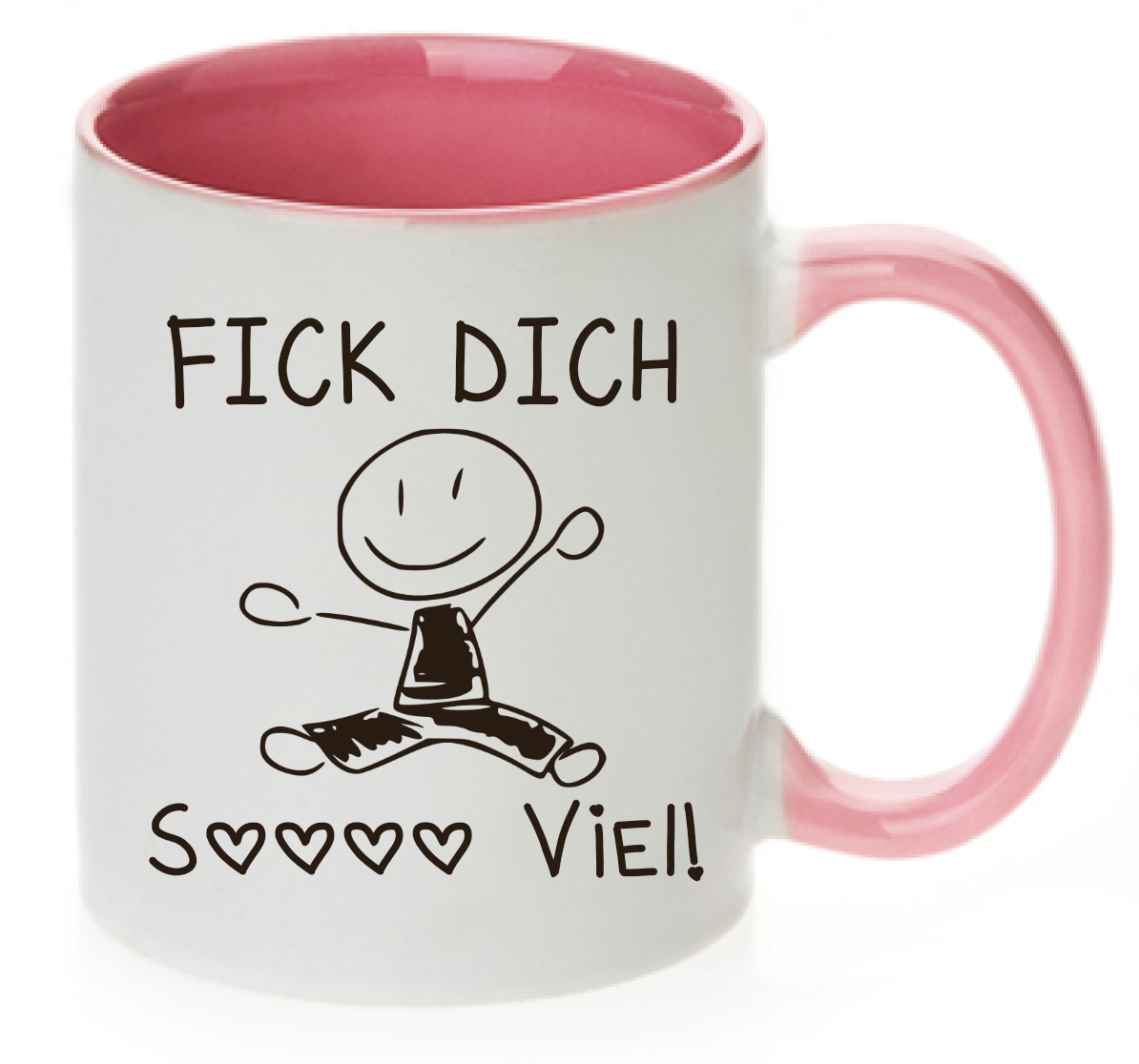 Tasse Fick Dich sooooo viel! Farbwahl