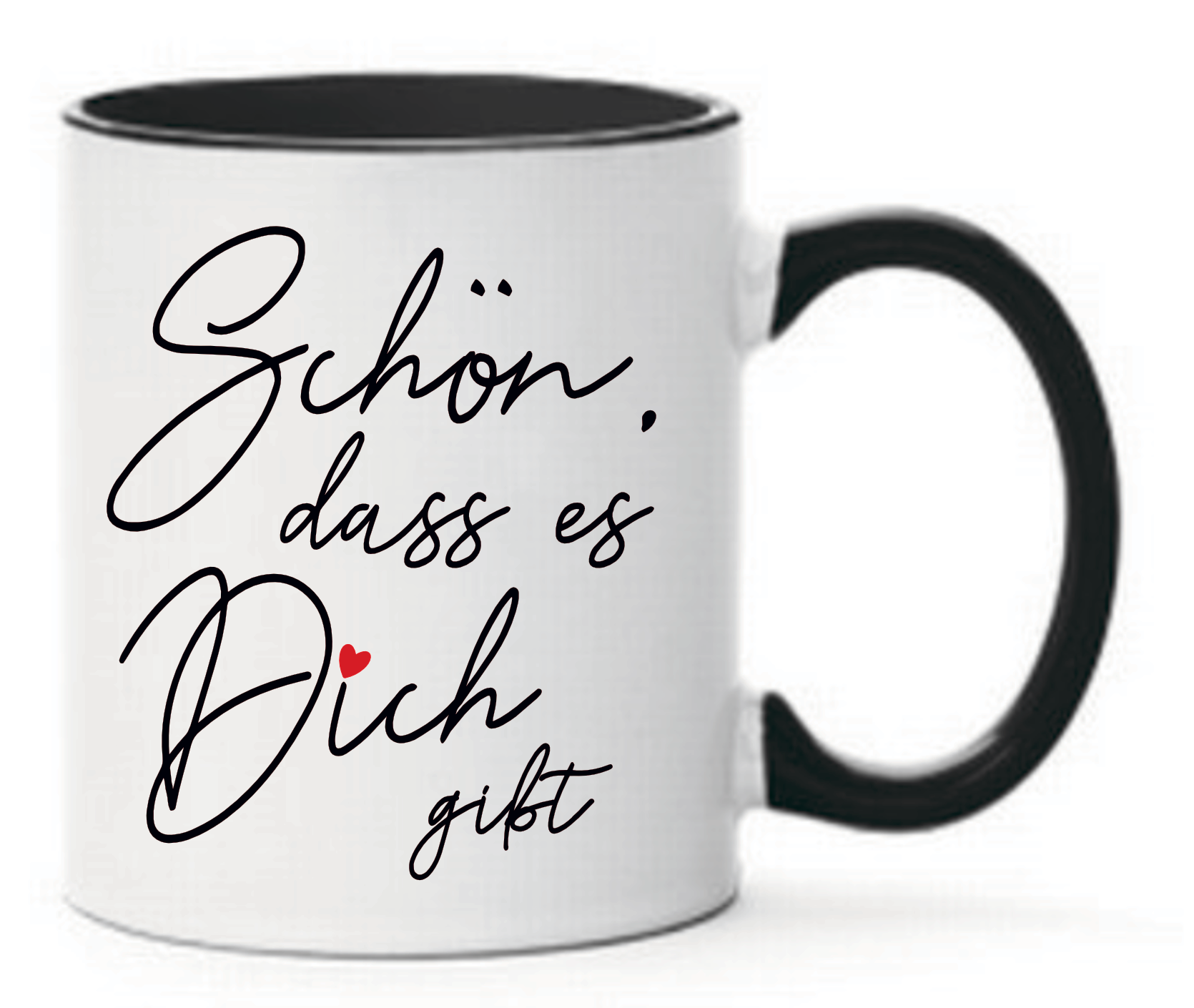 Tasse Schön, dass es dich gibt Farbwahl – Farbwuselei