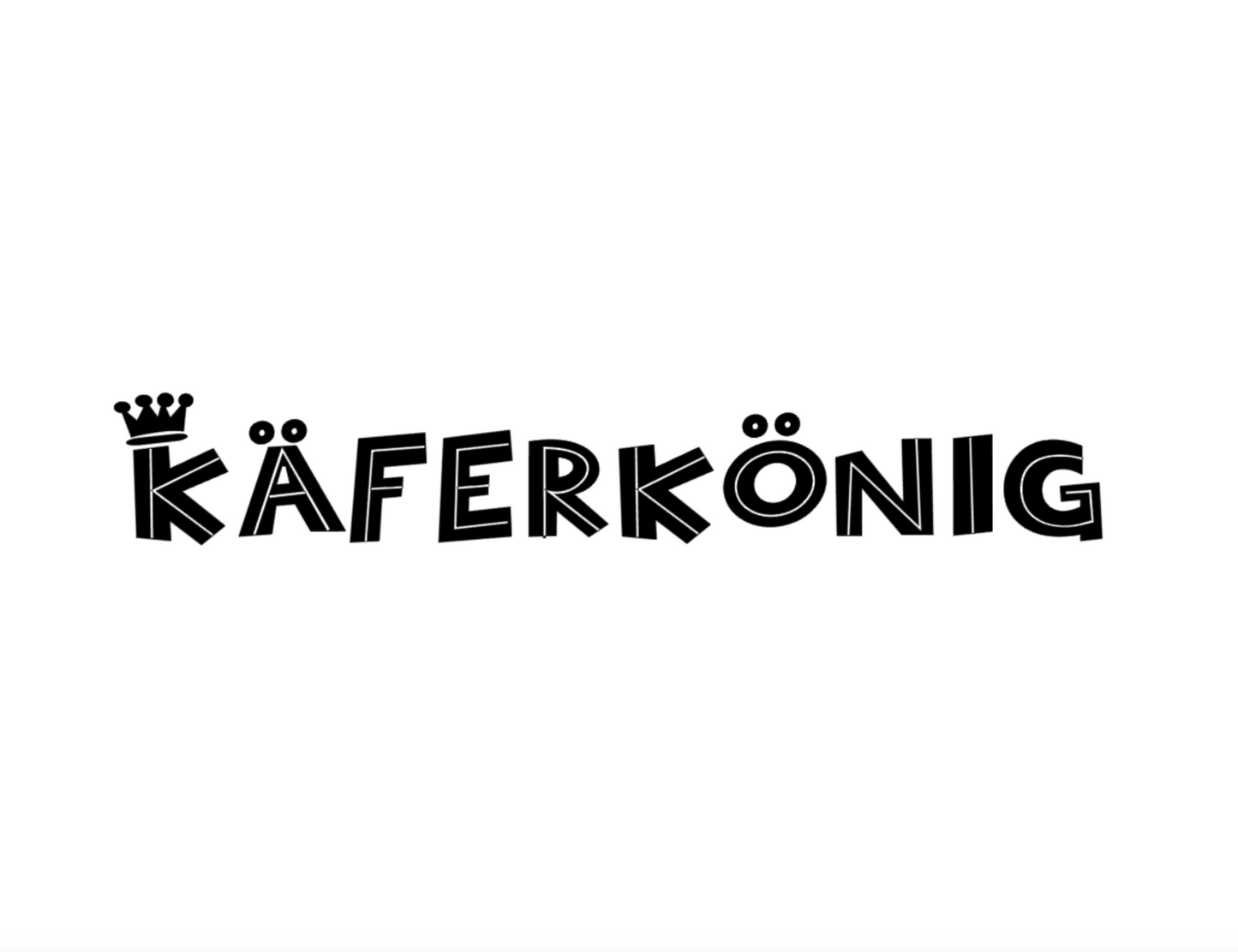 Bügelbild Käferkönig Farbwahl