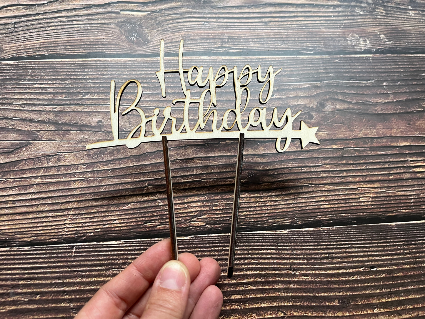 Cake Topper Happy Birthday verschiedene Designs