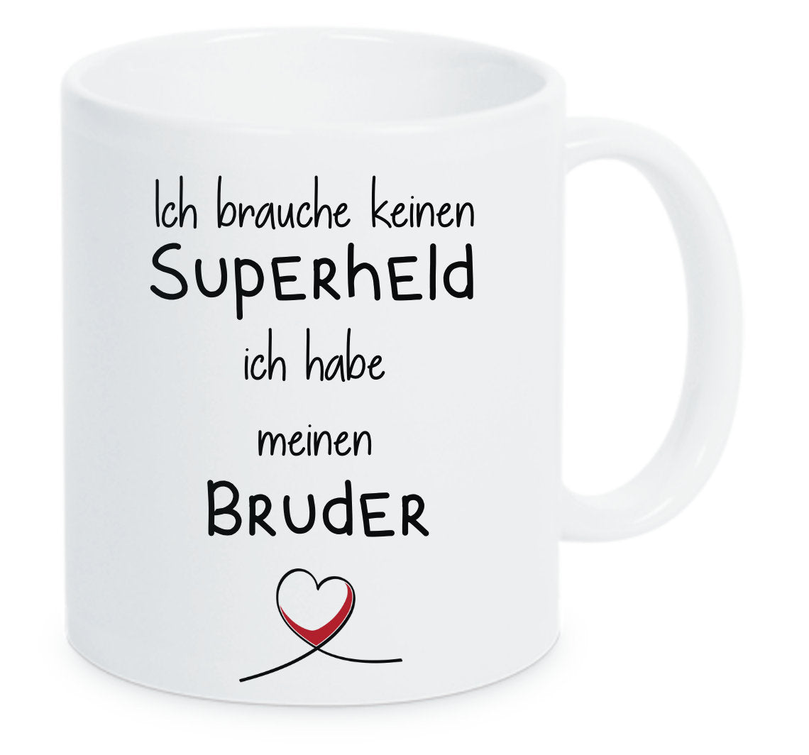 SpecialMe Superhelden Tasse Mit Namen - Personalisierte Keramiktasse 'Nicht Jeder Superheld Trägt Einen Umhang'