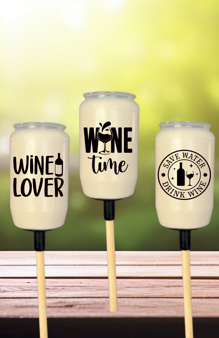 Gartenfackel Wein 2 Wine Lover Wine Time Save Water drink Wine