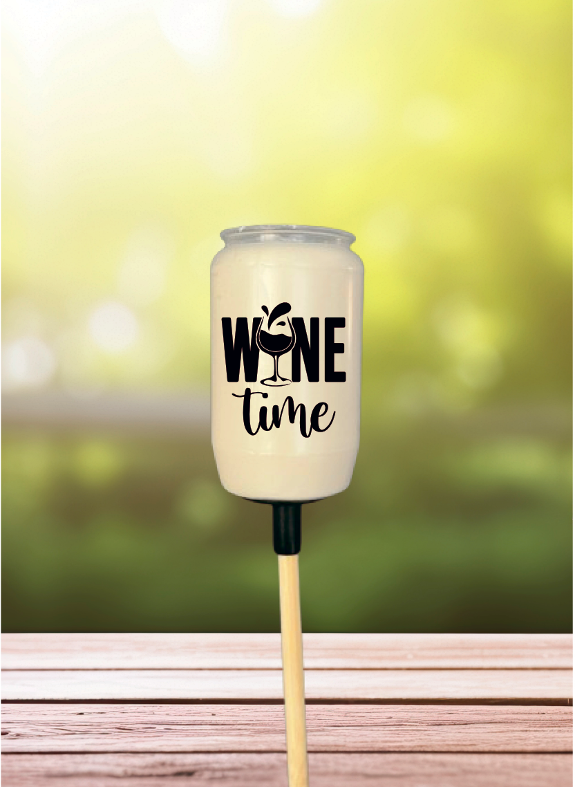 Gartenfackel Wein 2 Wine Lover Wine Time Save Water drink Wine