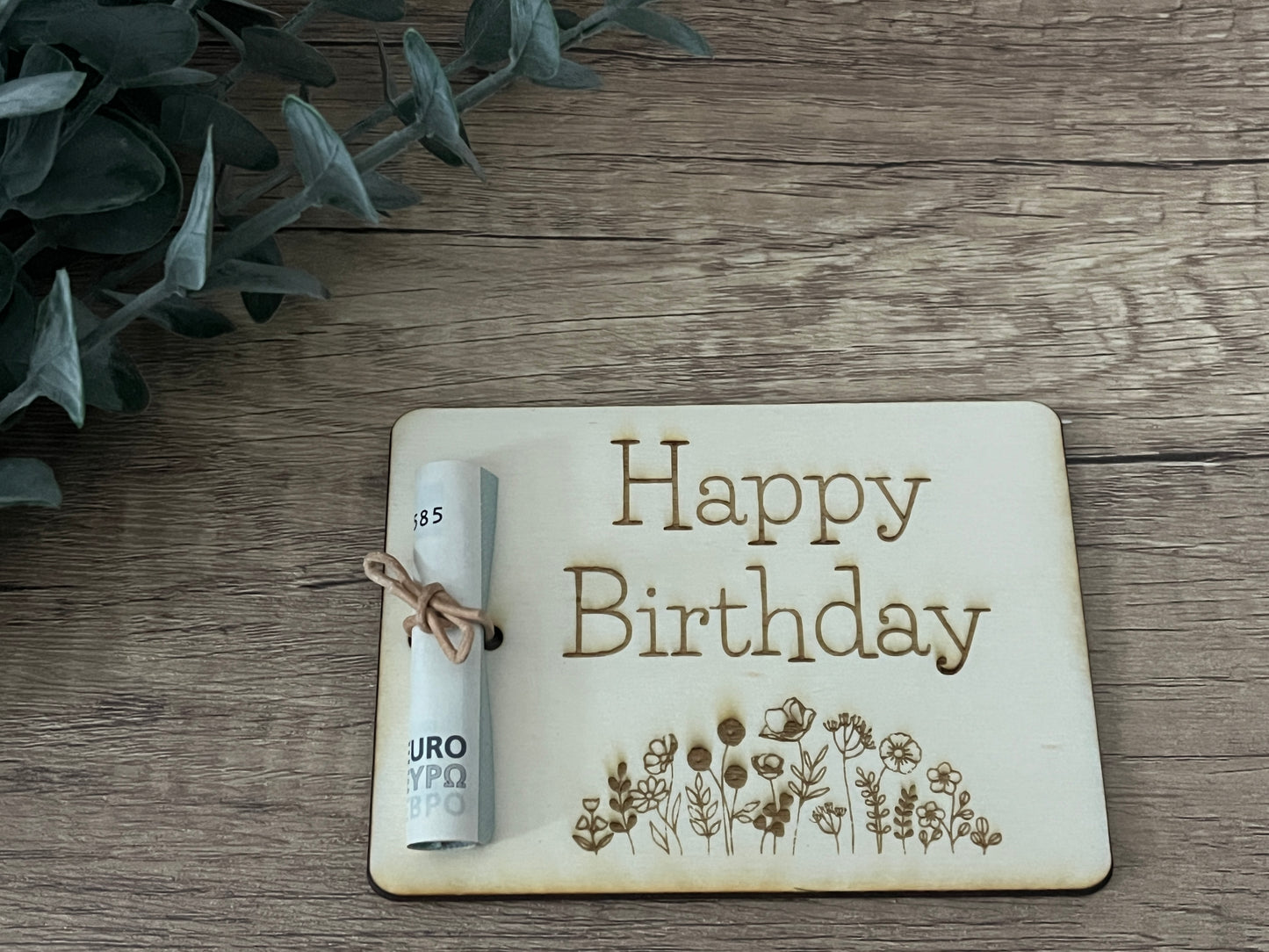Happy Birthday Geldkarte Geldgeschenk