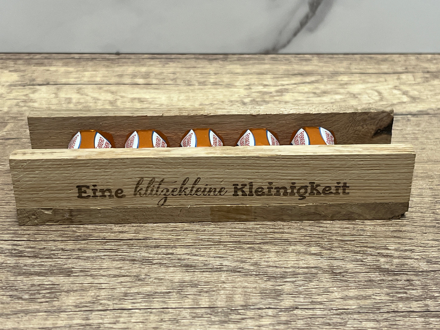 Tannenbaum Schokoladenhalter Frohe Weihnachten Wunschtext Individuell Farbwahl