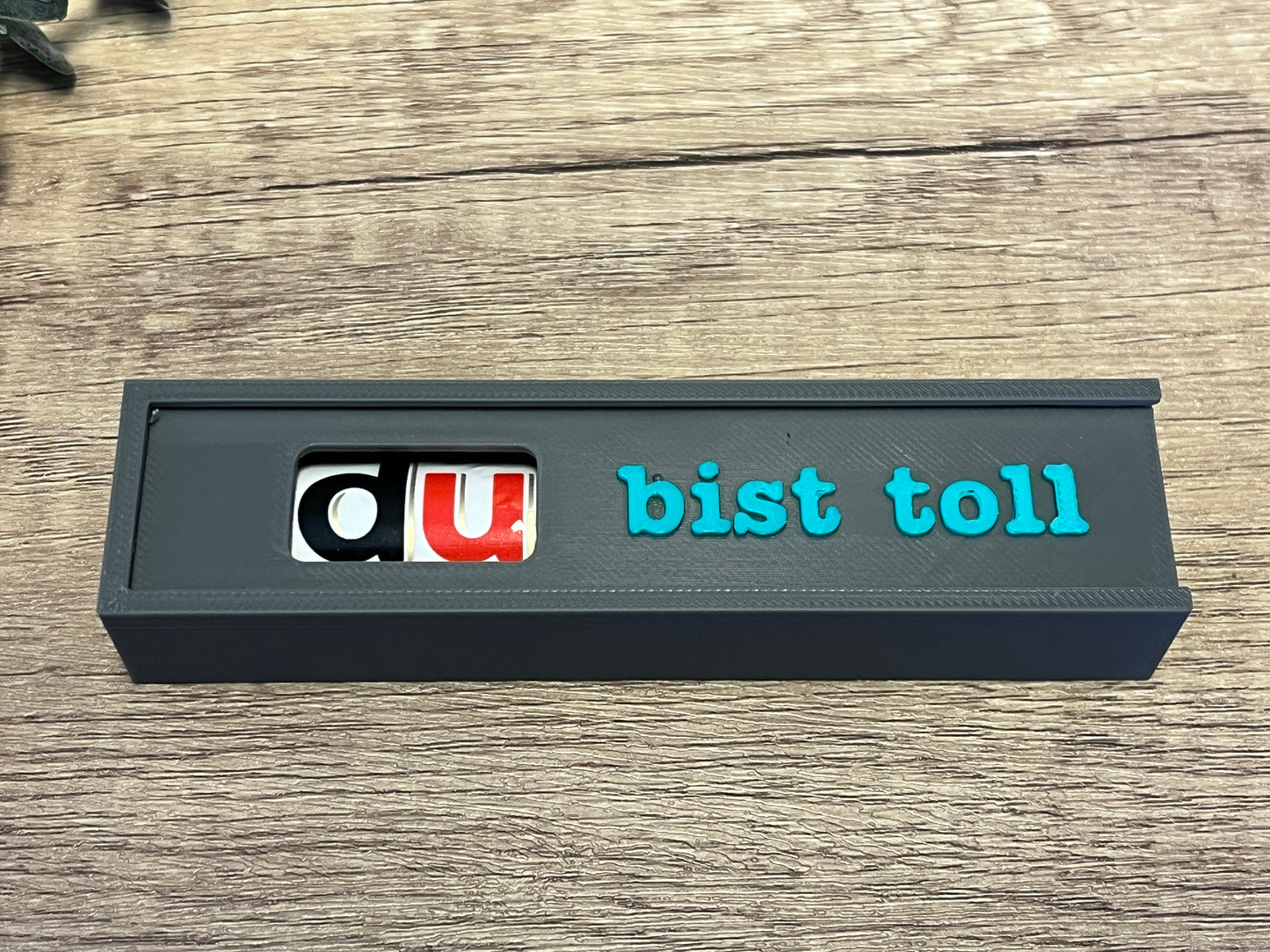 Du bist toll! 3D gedruckte Schokoriegel Geschenkbox