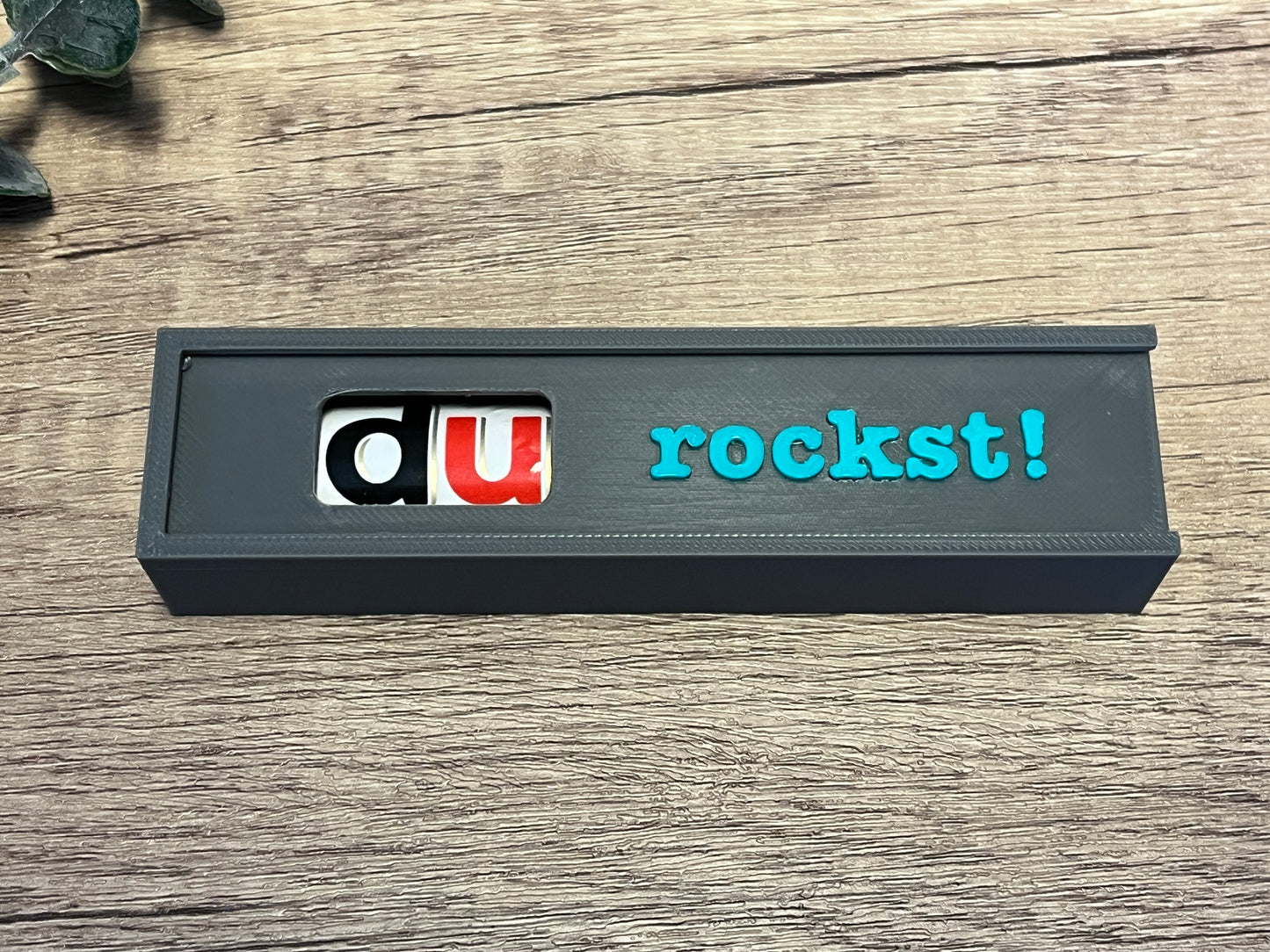 Du bist toll! 3D gedruckte Schokoriegel Geschenkbox