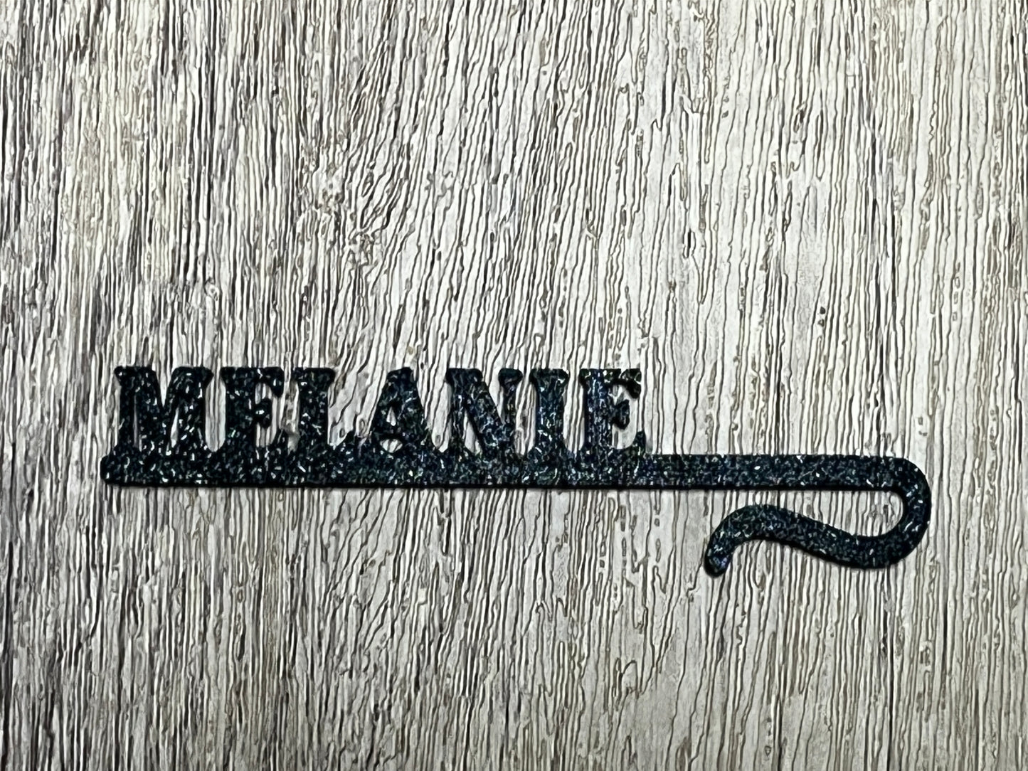 Glasanhänger 3D gedruckter Anhänger mit Namen