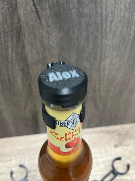 Bierverschluss 3D gedruckter Flaschenverschluss mit Namen