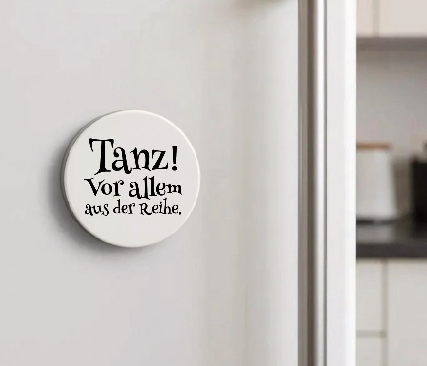 Magnet Herz Ja Hirn Halt die Fresse und pump einfach