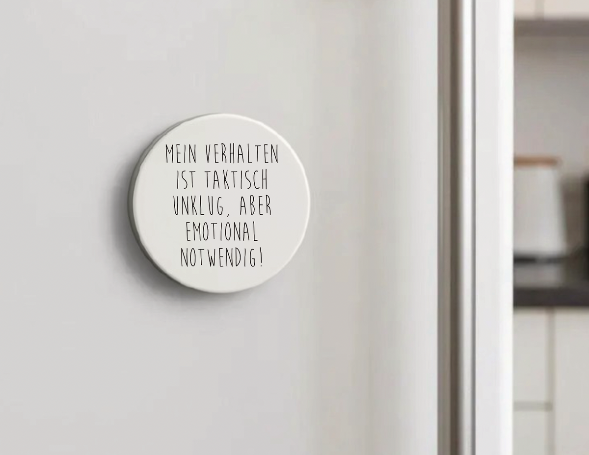 Magnet Herz Ja Hirn Halt die Fresse und pump einfach