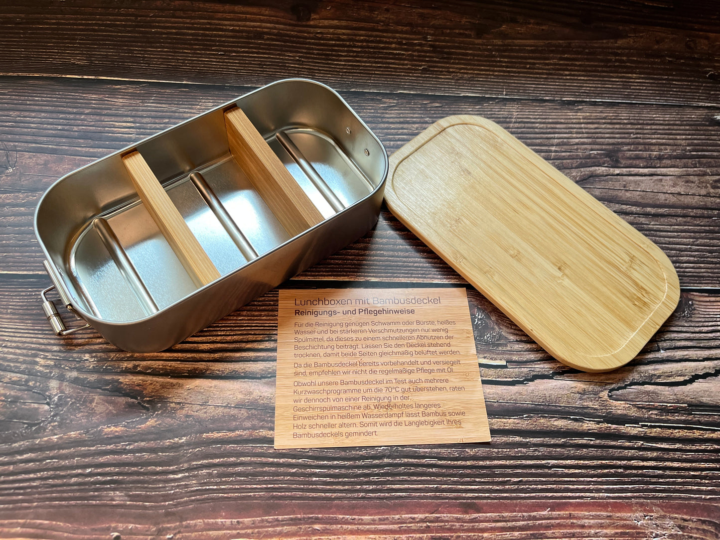 Lunchbox Wunschtext mit Herz und Namen Brotdose