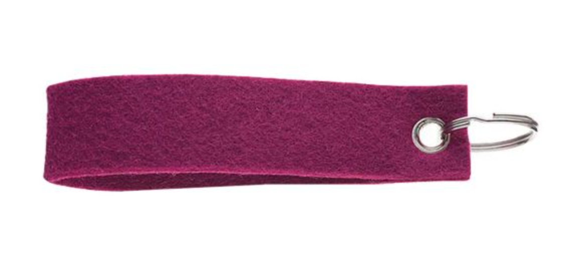 10x Filz-Schlüsselanhänger – Mit Gravur Für Wunschname, Geschenk-Anhänger, NEU