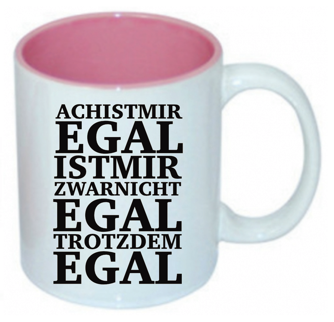 Tasse Ach ist mir egal Farbwahl