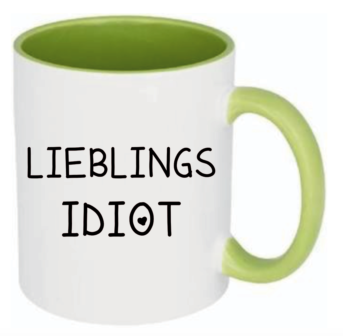 Tasse Lieblingsidiot Farbwahl