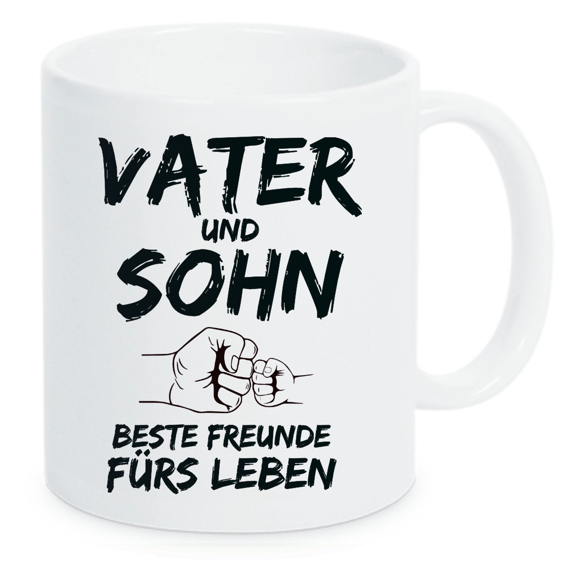 Tasse Vater & Sohn Bester Freund fürs Leben Farbwahl