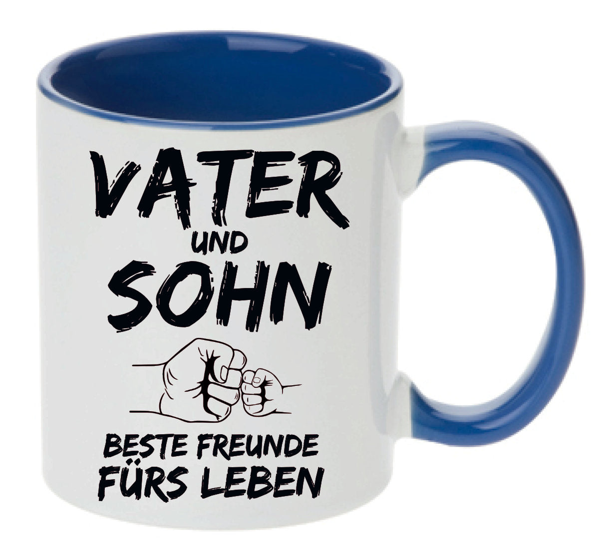 Tasse Vater & Sohn Bester Freund fürs Leben Farbwahl