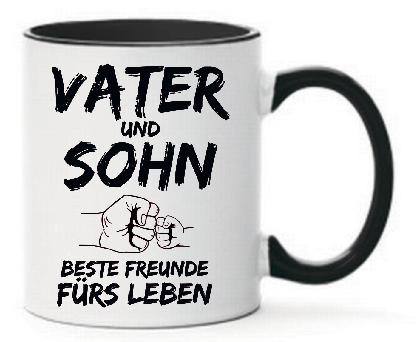 Tasse Vater & Sohn Bester Freund fürs Leben Farbwahl
