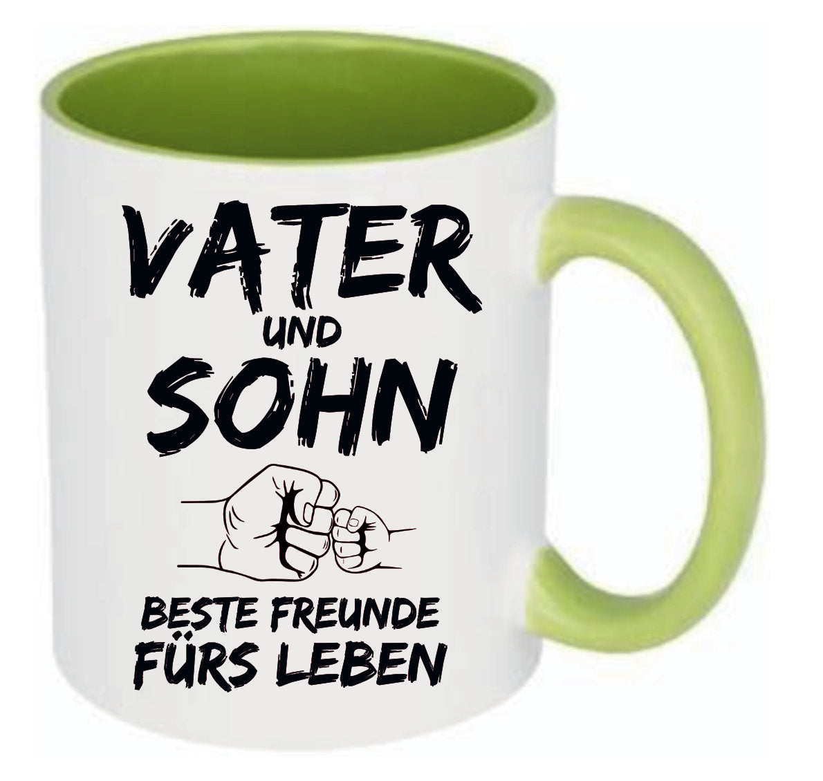 Tasse Vater & Sohn Bester Freund fürs Leben Farbwahl