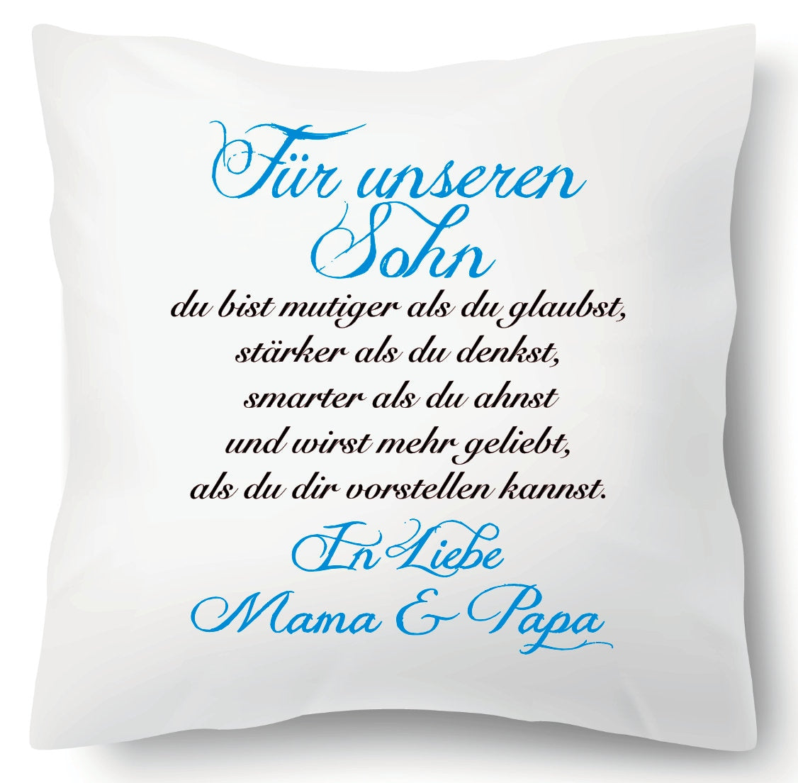 Kissen - Für unseren Sohn In Liebe Mama und Papa