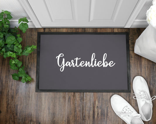 Fußmatte Gartenliebe